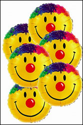 Smiley Face Balloon Bouquet<b> from Flowers All Over.com 
